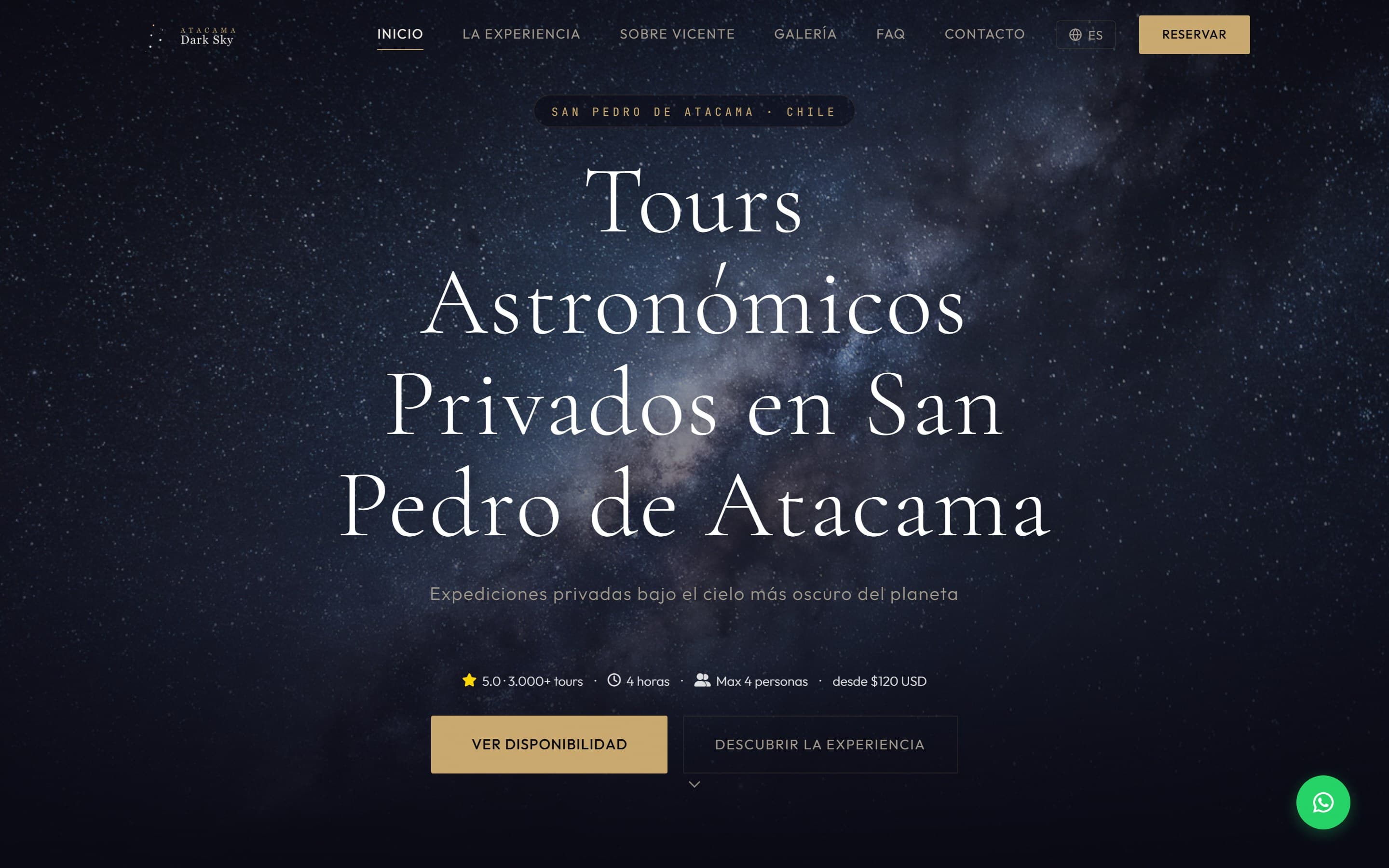 Screenshot de Atacama Dark Sky